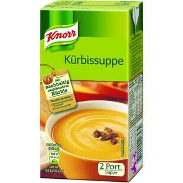 Knorr Kürbissuppe