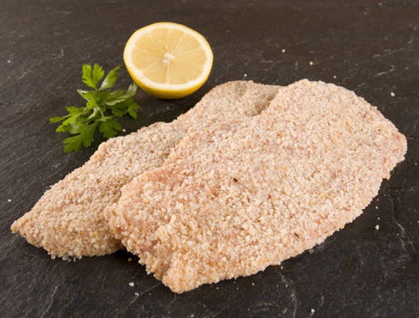 Kalbscordonbleu (Schinken, Käse) paniert