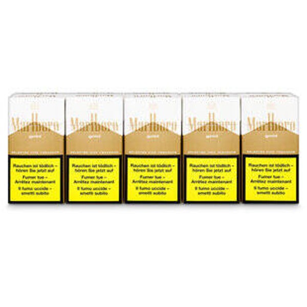 Malboro Zigaretten Gold 100s Box Stange 10 Pack