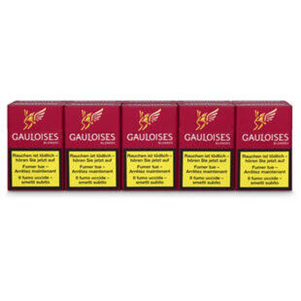 Gauloises Zigaretten Blond RougBox Stange 10 Pack
