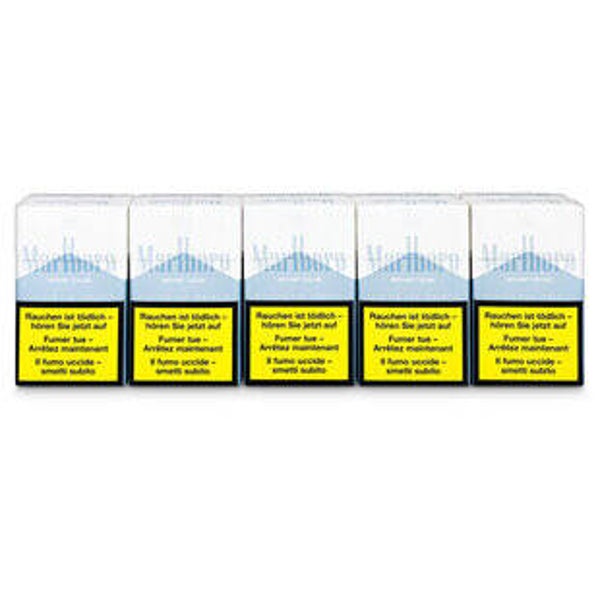 Marlboro Zigaretten Silver Blue Box Stange 10 Pack