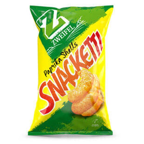 Zweifel Chips Snacketti Paprika Shells