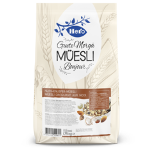 Hero Nuss Knusper-Müesli 1x1.75 Kg