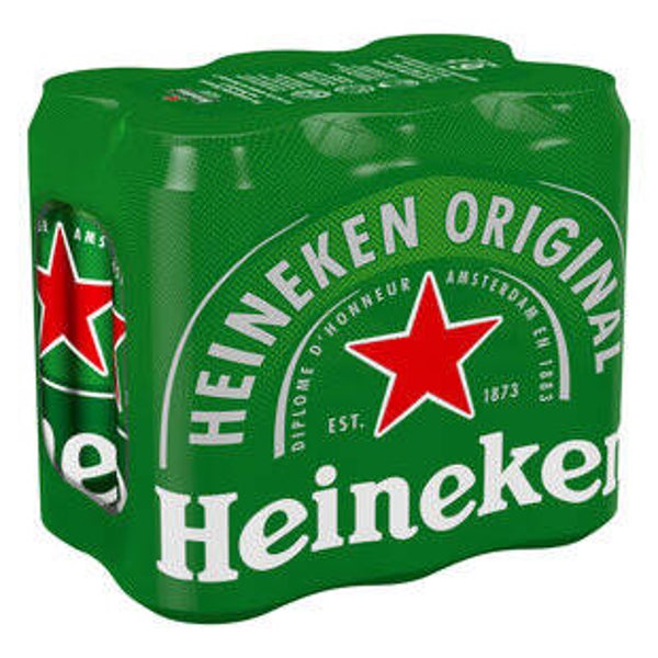 Heineken Bier 6x50cl