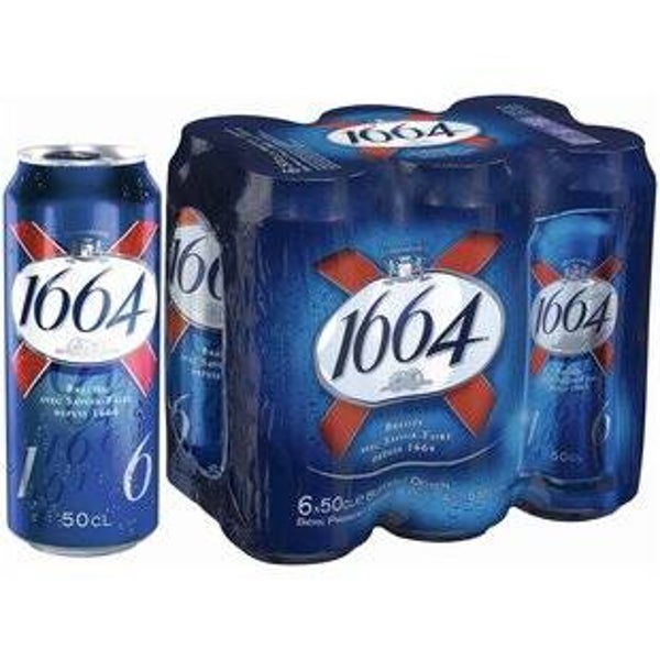 1664 Original Lager Bier 6x50cl