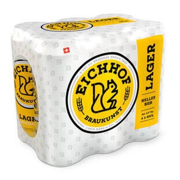 Eichhof Bier Lager mit Alkohol