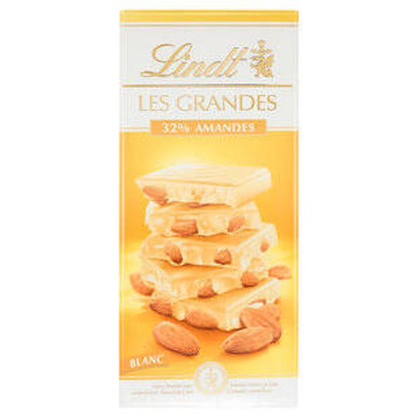 Lindt Les Grandes Weiss Mandel Tafelschokolade