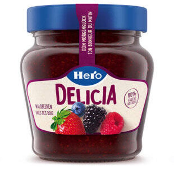 Hero Delicia Origina Konfitüre Waldbeeren