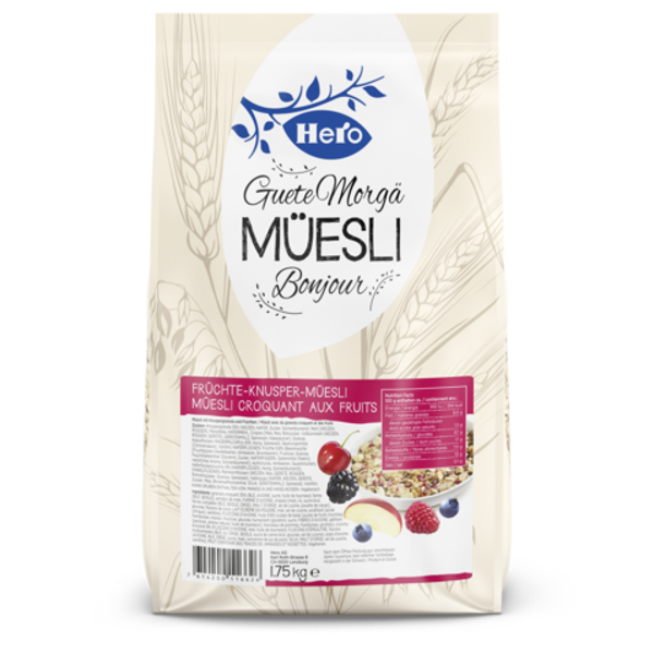 Früchte-Knusper-Müesli 6x1.75 Kg