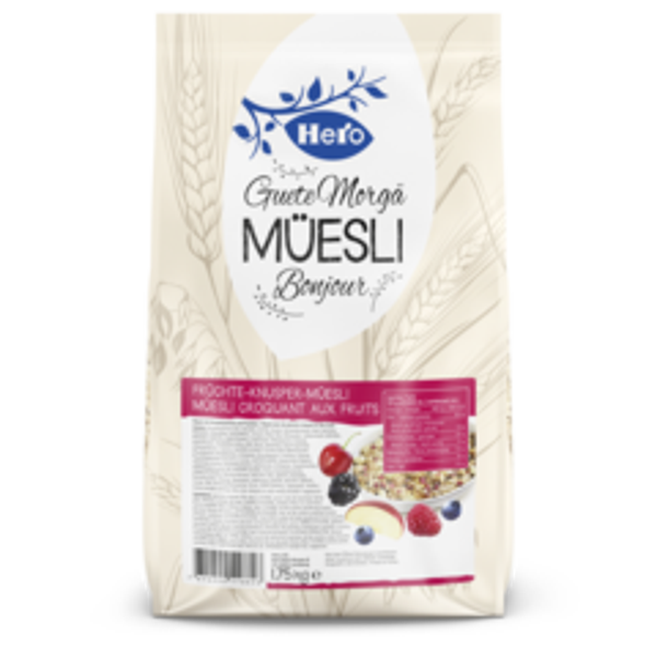 Hero Früchte-Knusper Müesli