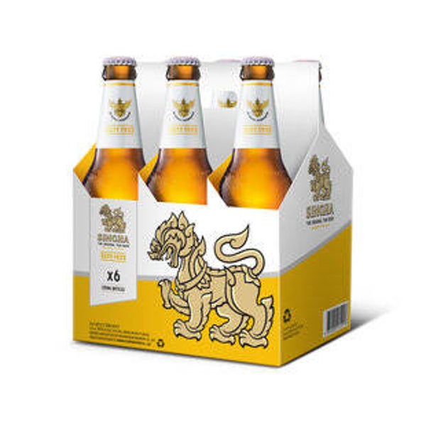 Singha Bier mit Alkohol