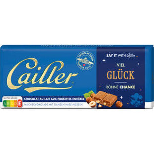Cailler Tafelschokolade Milch mit Haselnüssen