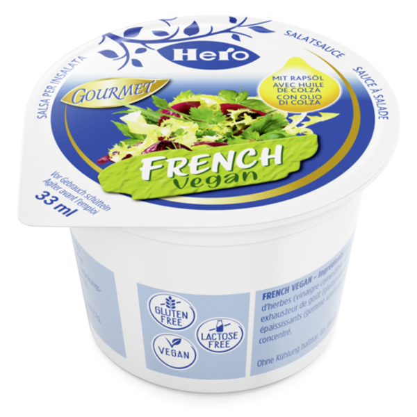 French Gourmet Dressing vegan 100x33cl