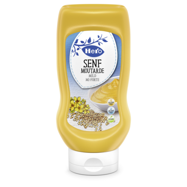 Senf mild Squeeze 6x500ml