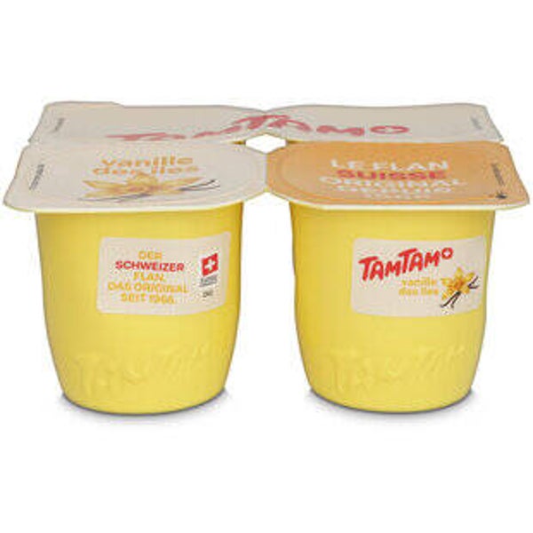 Tam Tam le Flan Vanille 4x100g