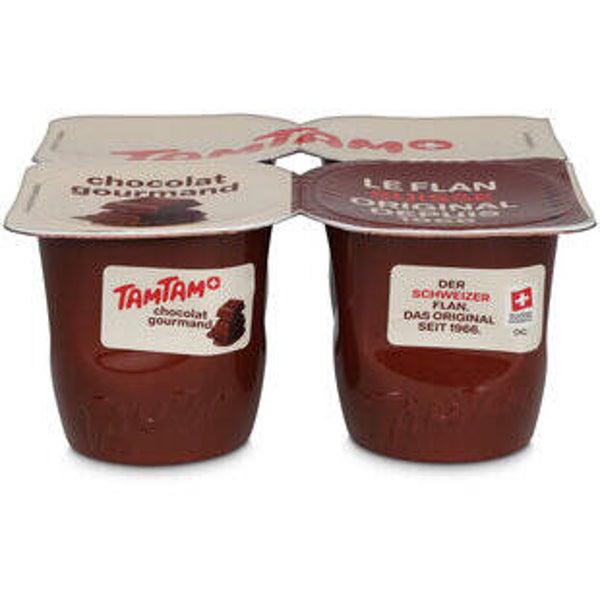 Tam Tam Le Flan Schokolade 4x100g