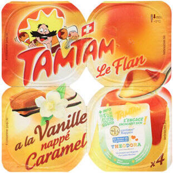 TamTam Le Flan Vanille mit Caramel