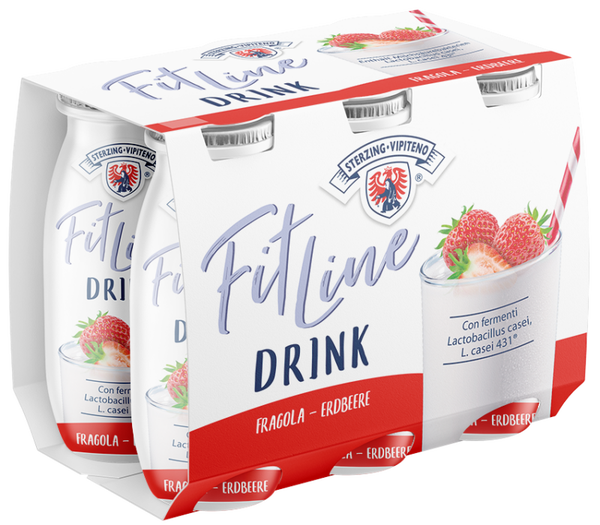 Fitline Drink Erdbeer 6x100ml Glutenfrei