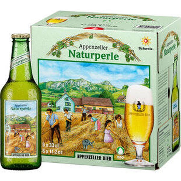 Appenzeller Bio Bier Naturperle mit Alkohol