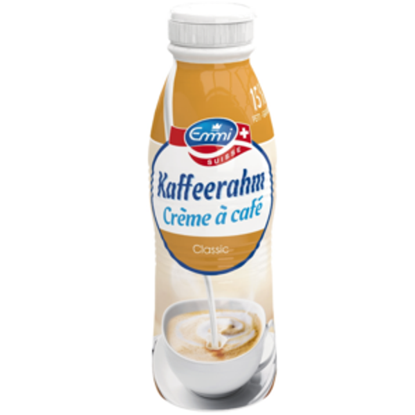 Kafferahm 15% UHT Flasche