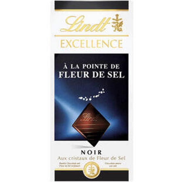Lindt Excellence Dunkel Fleur de Sel Tafelschokolade