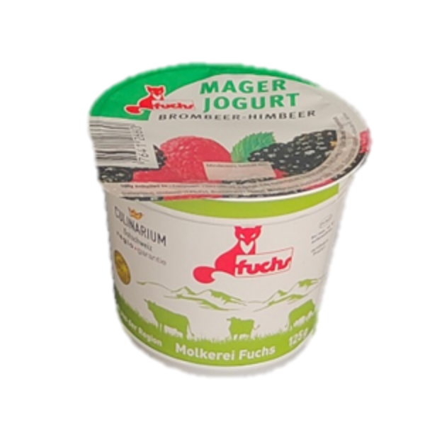 Fuchs Jogurt Liegt Brombeer-Himbeer 125g
