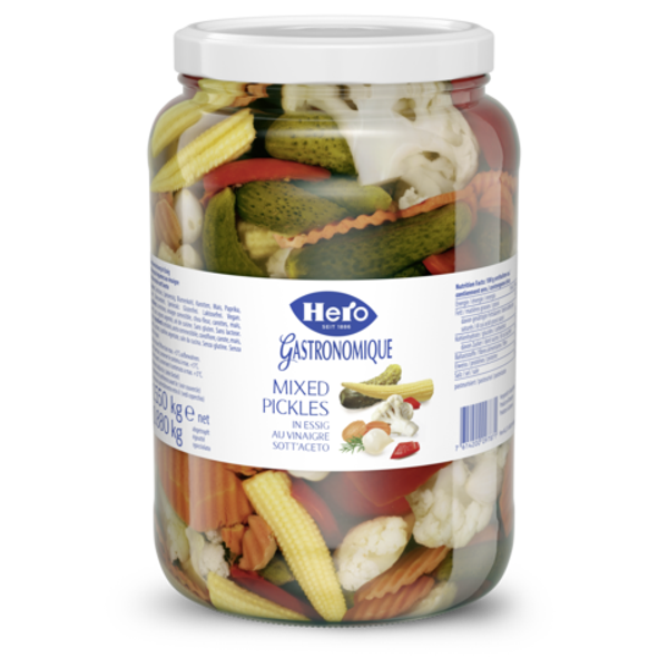 Mixed pickles 6x1.55 Kg