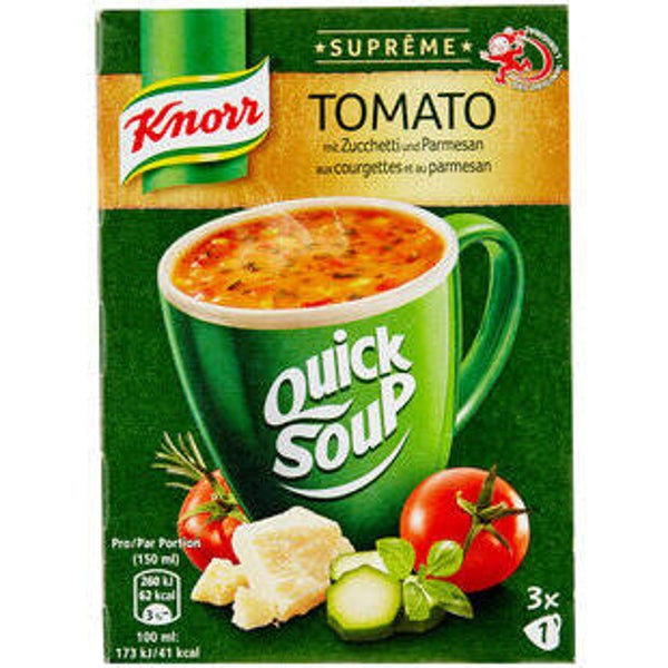 Knorr Supreme Suppe Tomate+Zucchetti 3 Stück