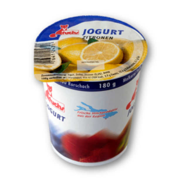 Fuchs Jogurt Zitrone 180g