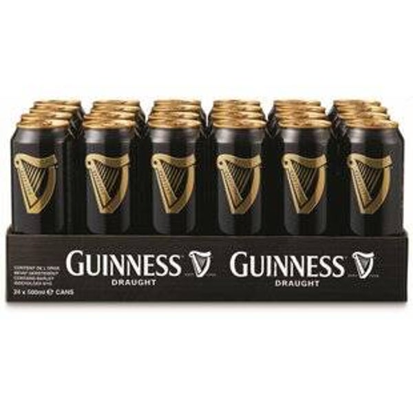 Guinness Draught Stout Bier mit Alkohol
