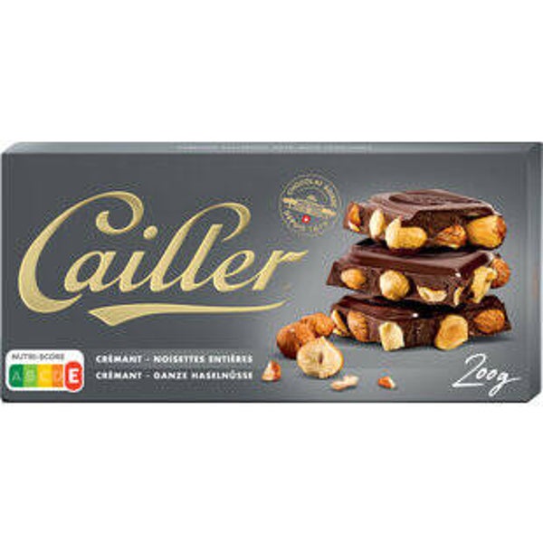 Cailler Dunkel  Haselnüssen