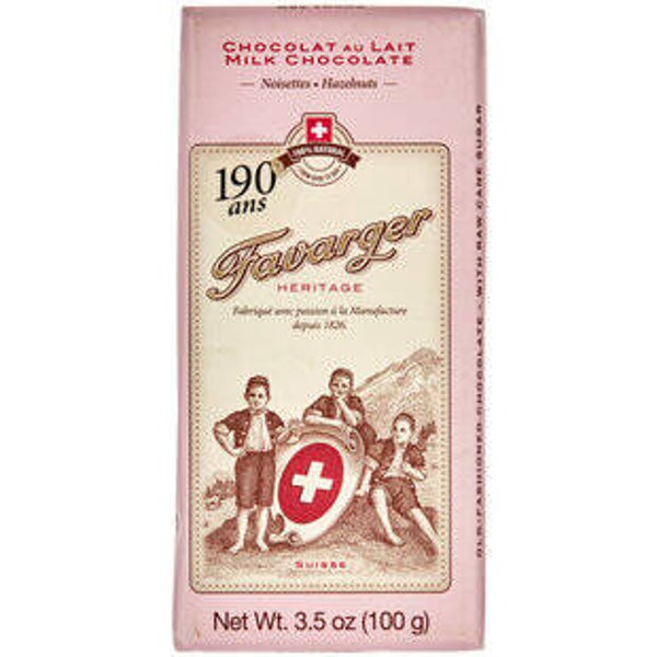 Favarger Milch Haselnuss