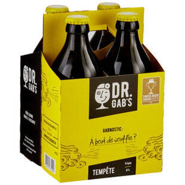 Docteur Gabs Bier Tempete mit Alkohol