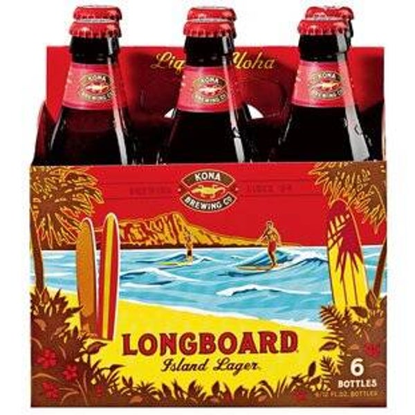 Kona Longboard Island Lagerbier mit Alkohol