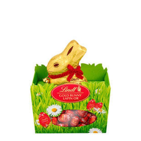 Lindt Goldhase+Lindor Milch Nest