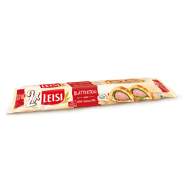 Leisi Quick Blätterteig Eckig 2x275g