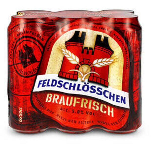 Feldschlösschen Braufrisch Unfilter 6x50cl