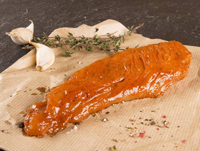 Trutenschnitzzel frisch marinirt