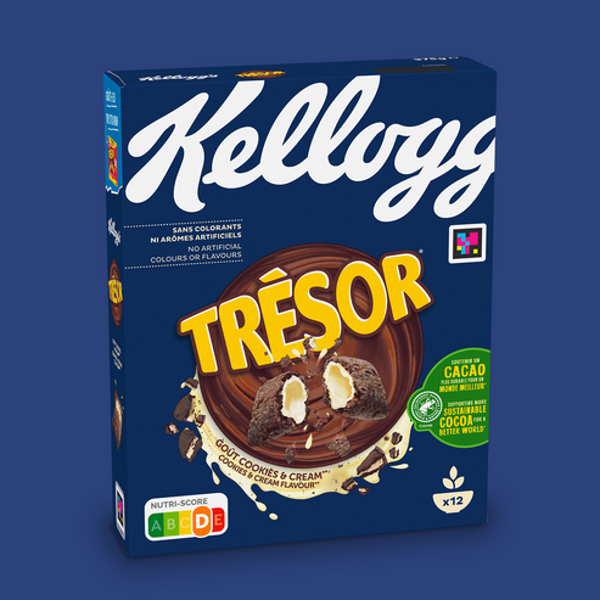 Kellogs Tresor Cookies+Cream 375g