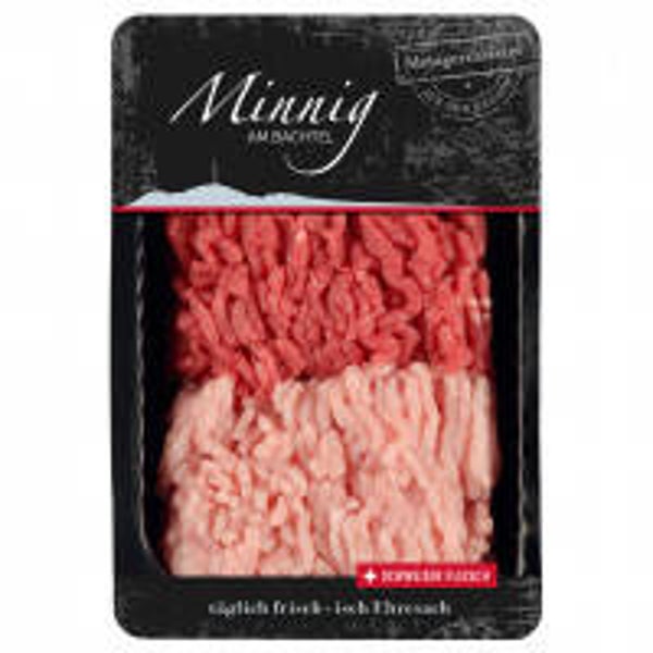 Hackfleisch gemischt Schwein+Rind extra mager 350g