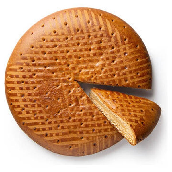 Biberfladen mit Mandeln