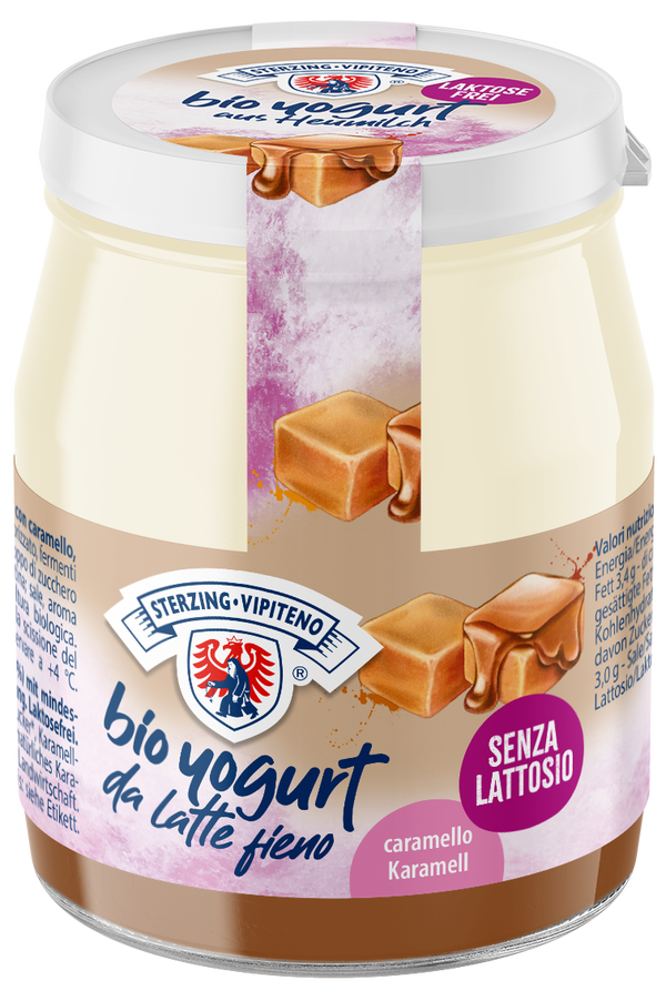 Bio Vollmilchjoghurt Karamell 10x150g Laktosefrei, Glutenfrei