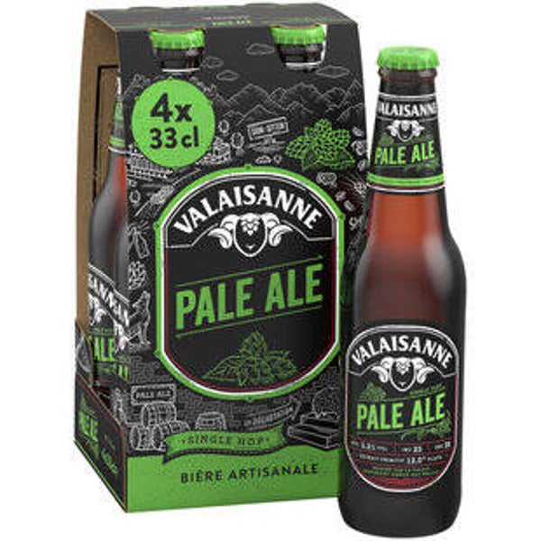 Valaisanna Pale Ale Bier mit Alkohol