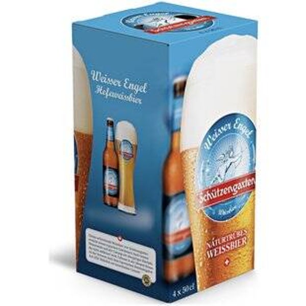 Schützengarten Bier Weisser Engel mit Alkohol