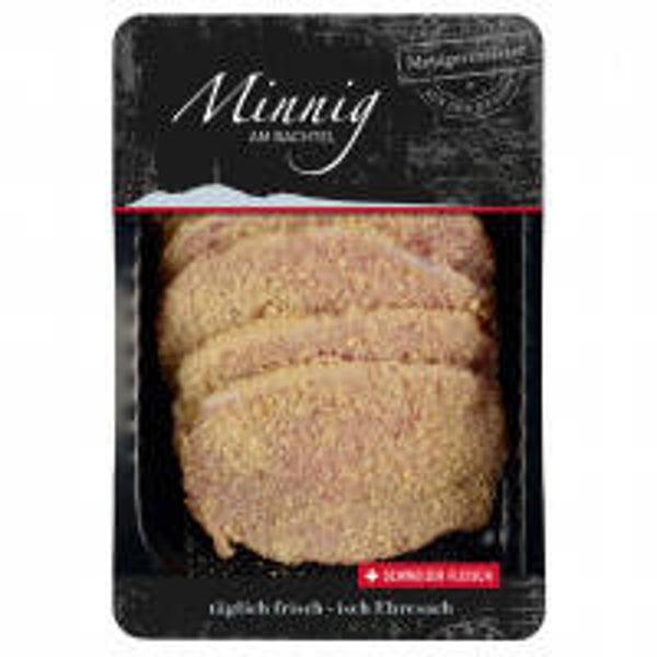 Schweins Schnitzel paniert