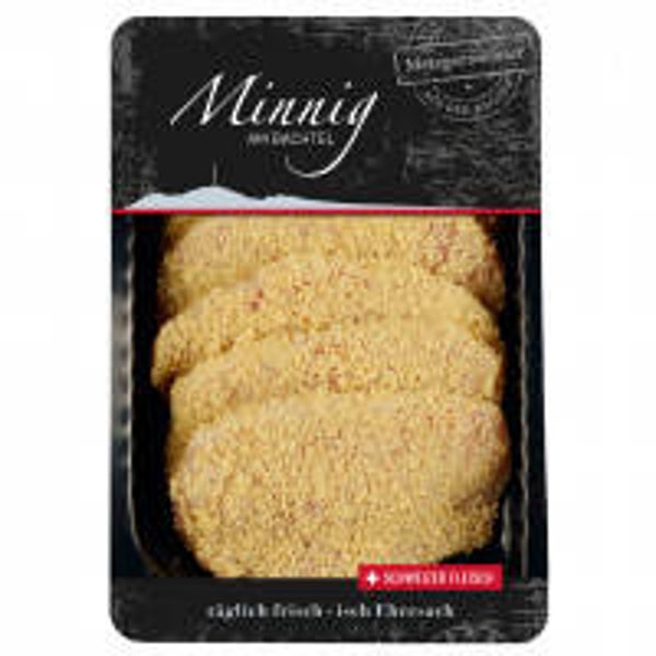 Schweins Parmesan Schnitzel