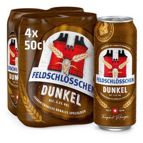 Feldschlösschen Dunkel Spezial Bier mit Alkohol