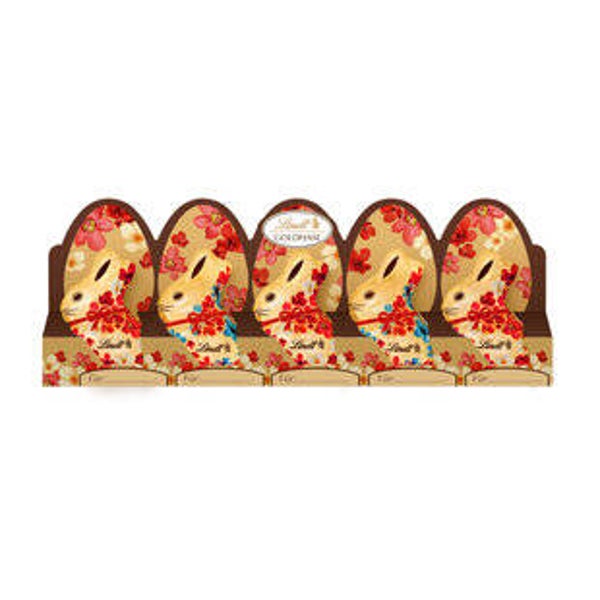Lindt Goldhase Mini Milch Flower Edition