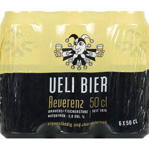 Ueli Bier mit Alkohol