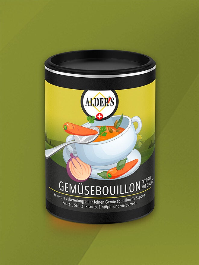 Gemüsebouillon fettfrei mit Einlage 550g